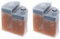 Reliapart Anti-Calc Cartridge Replacement Compatible (2 Pack) with Philips GC7619, GC7620, GC7625, GC7629 Steam Generator Irons Fits GC001/01 PerfectCare Pure Series Limescale Filter - 423902178464