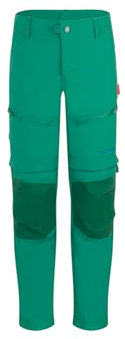 Trollkids Kids Nordfjord Zip-Off Pants Slim Fit | wandelbar zur Shorts, leichte, atmungsaktive Kids Trekkinghose, mit Zip-Funktion, Verstärkungen, verstellbarer Bund, Outdoor