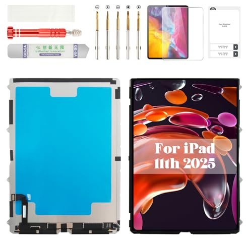 BEXUPULL per iPad 11a generazione 2025 Sostituzione dello schermo per iPad 11 Display LCD per iPad A3355 Sostituzione dello schermo LCD A3356 A3354 11 pollici A16 (senza digitalizzatore)