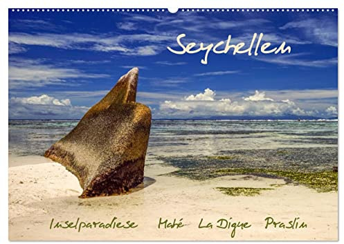 Seychellen - Inselparadiese Mahé La Digue Praslin (Wandkalender 2026 DIN A2 quer), CALVENDO Monatskalender: Die Inseln sind Traumziele nicht nur für ... Naturlandschaften finden. (CALVENDO Natur)