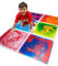 Art3d Tapis d'exercice Sensoriel à 6 Carreaux Multicolores avec Revêtement Liquide, Tapis de Jeu pour Enfants, 1,5m²