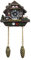 3D Kuckucksuhr Kühlschrank Kühlschrank Magnet Tourist Souvenirs Handarbeit Harz Handwerk Magnetischen Aufkleber Home Küche Dekoration Reise Geschenk