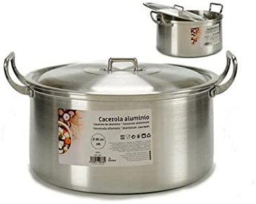 BigBuy Home S3602004 Cacerola, Multicolor, 10 L