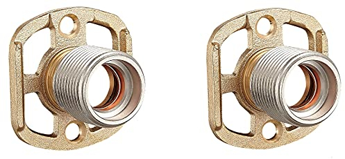 KEDWILL® Kit de fixation de valve à barre de fixation BSP 15 mm pour robinet de douche thermostatique ou mitigeur de douche