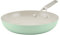 KitchenAid Bratpfanne/Bratpfanne aus harteloxierter Keramik, antihaftbeschichtet, 25,4 cm, Pistazie