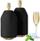 AUROAY Wine Cooler Bottles Sleeves, 2pcs Champagne Bottle Cooler Bag, Wine Cooler Thermal Bag