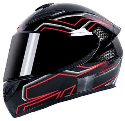 Erwachsener Motorradhelm Integralhelm ECEDOT-Zertifizierung Motocross Racing Integralhelme Männer Und Frauen Mit Sonnenblende Retro Motorrad Vollvisierhelm Sturzhelm W,S:55-56CM