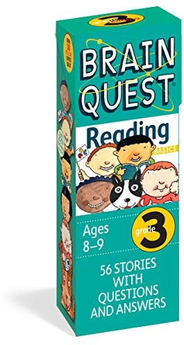 Brain Quest 3rd Grade Reading Q&A Cards: 56 Stories with Questions and Answers. Curriculum-based! Teacher-approved! (Brain Quest Smart Cards)