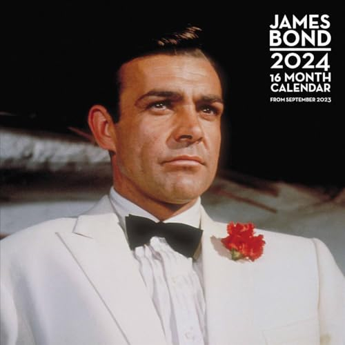 James Bond 2024 – 16-Monatskalender: Original Pyramid Kalender [Mehrsprachig] [Kalender] (Wall-Kalender)
