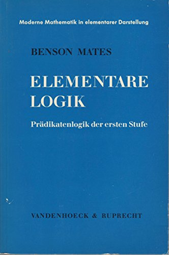 Elementare Logik: Prädikatenlogik der ersten Stufe