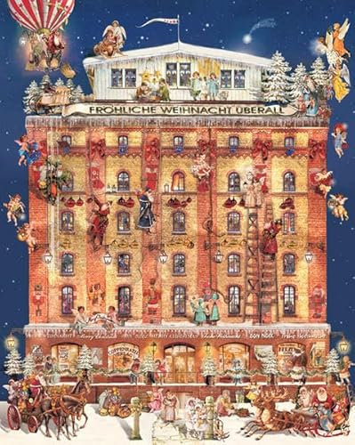 Ein Haus im Weihnachtstraum: Fröhliche Weihnacht überall (Nostalgische Adventskalender für Erwachsene)