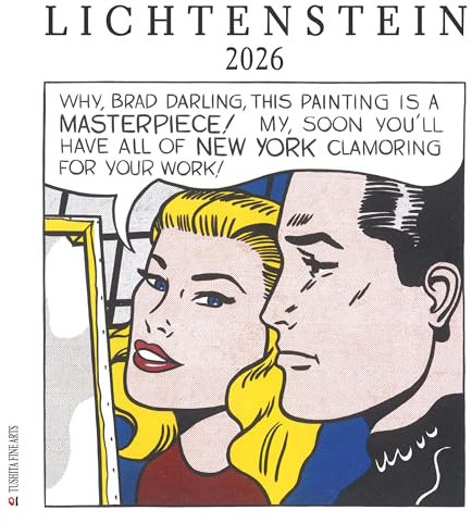 Roy Lichtenstein 2026: Kalender 2026 (Tushita Fine Arts)