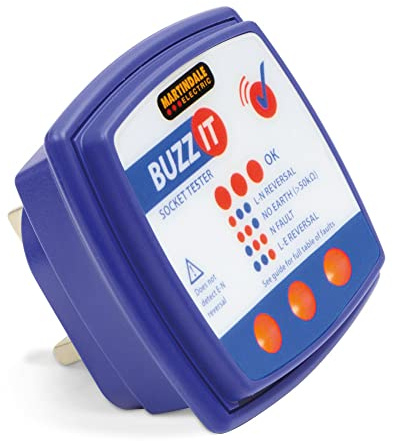 Martindale BZ101 (Buzz-It) 240V Socket Tester with Audible Buzzer