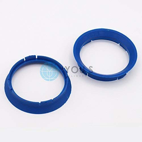 2 x ZENTRIERRINGE DISTANZRING für ALUFELGEN FZ05 63,3-57,1 mm CMS, DBV, Proline Wheels, Schmidt Revolution