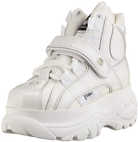 Buffalo London Women’s Low-Top Sneakers,White,6 UK
