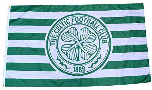 Aihccy Scotland Premiership Celtic FC Flag Banner 3x5ft Man Cave Decor
