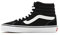Vans Filmore Hi, Sneaker Donna, Suede Canvas Black White, 37 EU