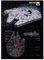 Displate Offiziell Star Wars MetallPoster Magnetische Befestigung Inklusive Lizenziert Bilder Hochwertiges Poster Star Wars - Vehicle Schematics - Millennium Falcon Poster 67.5 cm x 48 cm