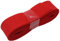 3 Meter Schrägband 20mm Breite in Unifarben - Biasband - zum Einfassen oder Verzieren von T-Shirts, Tischdecken, Deko und vieles mehr - rot (40)