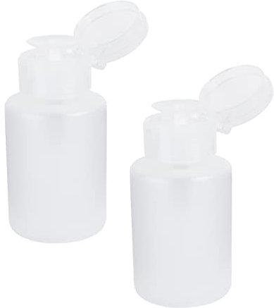 Beavorty Nagellack Push-down-pumpflasche 120 Ml Maniküre Gedrückt Leere Behälter Nagel Zubehör Lagerung
