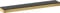 hansgrohe Duschablage Rainfinity, Duschregal 50cm, Polished Gold Optic