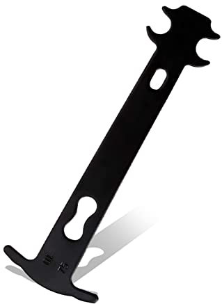 1Pcs Bike Chain Tool,Bike Chain Wear Indicator Tool,Bicycle Chain Repair Tool,Bike Chain Gauge Measurement Ruler Bicycle Chain Wear Replacement Detection Rail Tool,For Checking Mountain Bike Road Bike