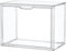 LXLXXL 1PCS Clear Acrylic Storage Box with Lid, Modern Style, Large Size, Stackable, Rectangular, 14.2L x 8.7W x 10.6H, 21.5L Capacity, Toy & Collectible Storage, Display Case