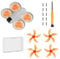 (Improved Version, Including Screws)-Drone Colorful Paddle Propeller for DJI NEO Silent Power Noise Reduction Replacement Traverser Wings Drone Accessories