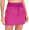 Timuspo Gonna da golf a vita alta, da donna, ad asciugatura rapida, in stile cargo/skort, con chiusura lampo e tasche, per tennis e altri sport, Colore: rosa., S