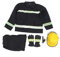 Tuta Ignifuga 5 Pezzi Set di Abbigliamento Ignifugo e Isolante Giacche Lavoro (XXXL)