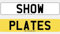 Standard Personalised Acrylic UK Number Pair Front Rear For car (Front & Rear)