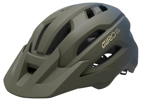 Giro - Fixture II Helme - Jugendliche Unisex - Schutzausrüstung, Fahrradhelm, Freizeithelm, Helm für Freizeitradfahren, Dunkelgrün/Saphir, UY