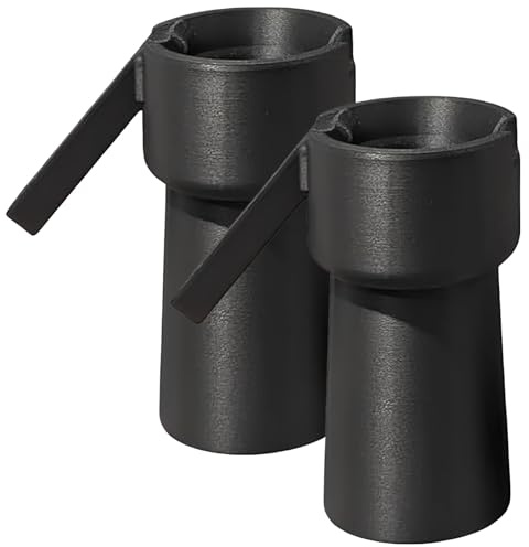 Bottle Cap Launcher, Beer Bottle Opener, Mortar Bottle Opener, 2 Pack Bottle Top Opener Set for Party Drinking Games and Outdoor Activities, 0.33 Litre Height Black Bottle Opener