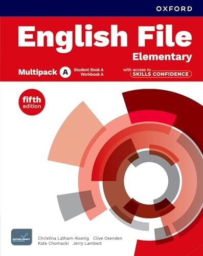 English File fifth edition: Elementary: Student Book & Workbook with access to Skills Confidence Multipack A: Print Student Book & Workbook with 2 years' access to Skills Confidence Multipack A