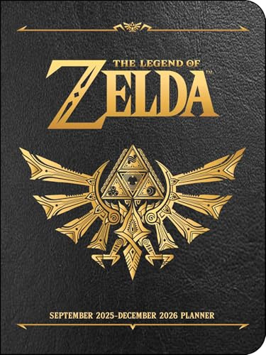 Legend of Zelda 16-Month 2025-2026 Weekly/Monthly Planner Calendar
