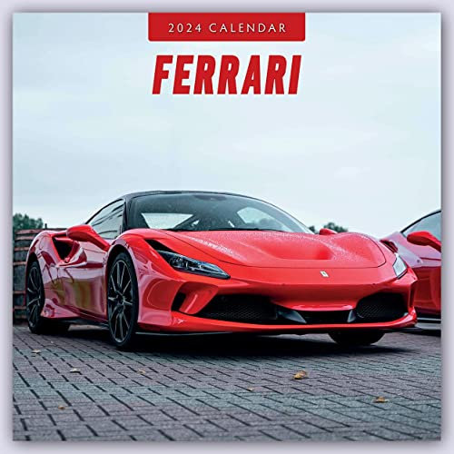Ferrari 2024 – 16-Monatskalender: Original Red Robin Publishing Ltd-Kalender [Mehrsprachig] [Kalender] (Wall-Kalender)