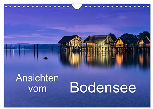 Ansichten vom Bodensee (Wandkalender 2026 DIN A4 quer), CALVENDO Monatskalender: Ansichten vom wunderschönen Bodensee (CALVENDO Orte)