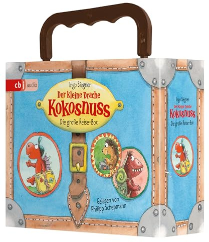 Der kleine Drache Kokosnuss – Die große Reise-Box: Kokosnuss und das Geheimnis der Mumie (Ägypten) - Kokosnuss und die wilden Piraten - Kokosnuss und ... - Kokosnuss bei den wilden Tieren (Afrika)