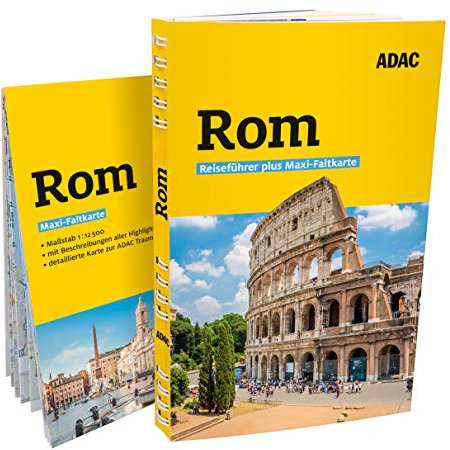 ADAC Reiseführer plus Rom: Mit Maxi-Faltkarte und praktischer Spiralbindung