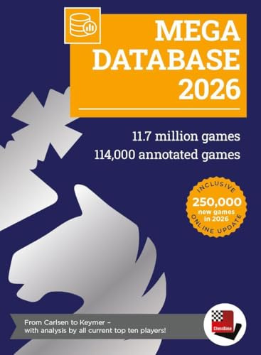 Mega Database 2026: ChessBase Datenbank mit 11,7 Millionen Schachpartien, ca. 114.000 kommentiert