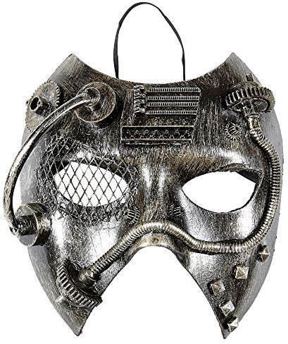 W WIDMANN MILANO Party Fashion - Steampunk Maske, Maskenball, Mottoparty, Karneval