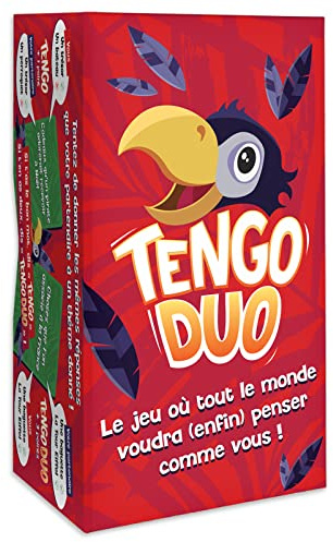 TENGO DUO - Denken Sie wie die Anderen? – Schnelligkeit, Kooperation, Atmosphäre – Gesellschaftsspiele für Kinder und Familie – Spiel ab 8 Jahren – 2 bis 12 Spieler