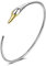 Armband Silber 925 süße Mini Schwan offen Einfache Mode Charm Armreif Handkette Einstellbar