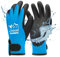 100% Waterproof Gloves for Men and Women, Winter Work Gloves for Cold Weather, Thermal Insulated Freezer Gloves, Touch Screen, With Grip, Blue, Small