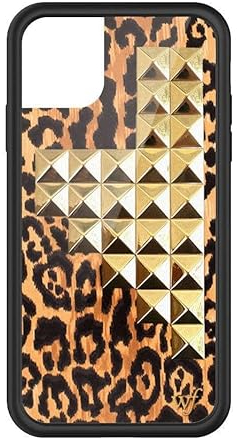 Wildflower Limited Edition Hüllen kompatibel mit iPhone 11 Pro (Leopard Love Stud)