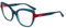 Karl Lagerfeld Unisex KL6132 Sunglasses, 317 Green/Cherry, 54