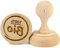Folkroll Motiv-Keksstempel 100% Bio, Ø 60 mm, Cookiestempel, Backstempel, Keks, Stempel, Buchenholz, 892769
