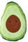 K Collection Heat Pack with Novelty Plush Cover - Avocado Design - Microwavable Plush Clay Beads Heat Bag - Heating Pads Hot