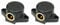 HELLA - Steckdose - Anbau - Stecker: Schraubkontakt - Kunststoffgehäuse - DIN/ISO: 4165-8JB 004 123-002 (Packung mit 2)