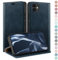 HUOUH for iPhone 11 6,1 Wallet case with RFID Blocking PU Leather,Credit Card Holder,Flip Folio Book Phone cases Shockproof Cover Women Men for Apple 11 case Dark Blue
